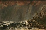 Marine The Waterspout by Gustave Courbet